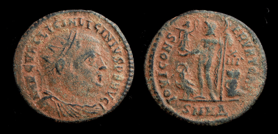 Licinius I, Iovi, Heraclea Mint